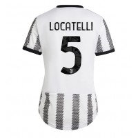 Juventus Manuel Locatelli #5 Fotballklær Hjemmedrakt Dame 2022-23 Kortermet